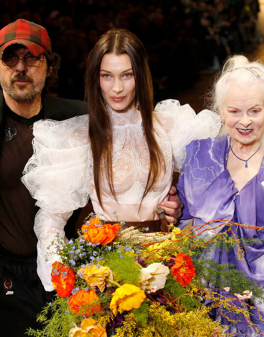 Vivienne Westwood's own wardrobe raided to be used in Paris catwalk show -  BBC News