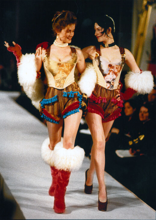 The book retracing all Vivienne Westwood's fashion shows