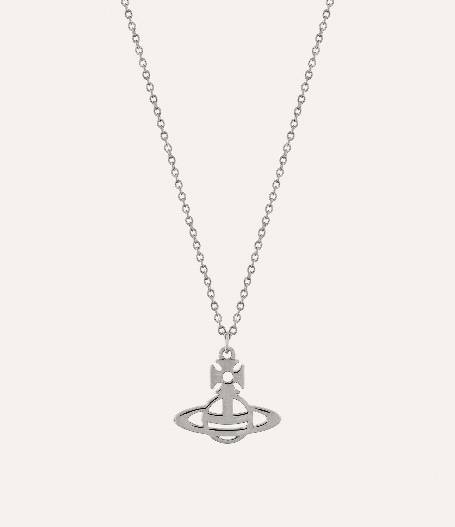 Lucy Pendant Necklace in PLATINUM- | Vivienne Westwood®