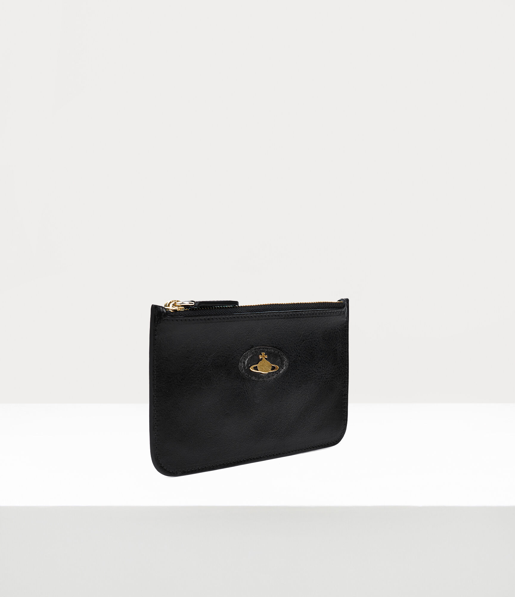 Vivienne Westwood Coin Wallet With Chain in Black | Lyst