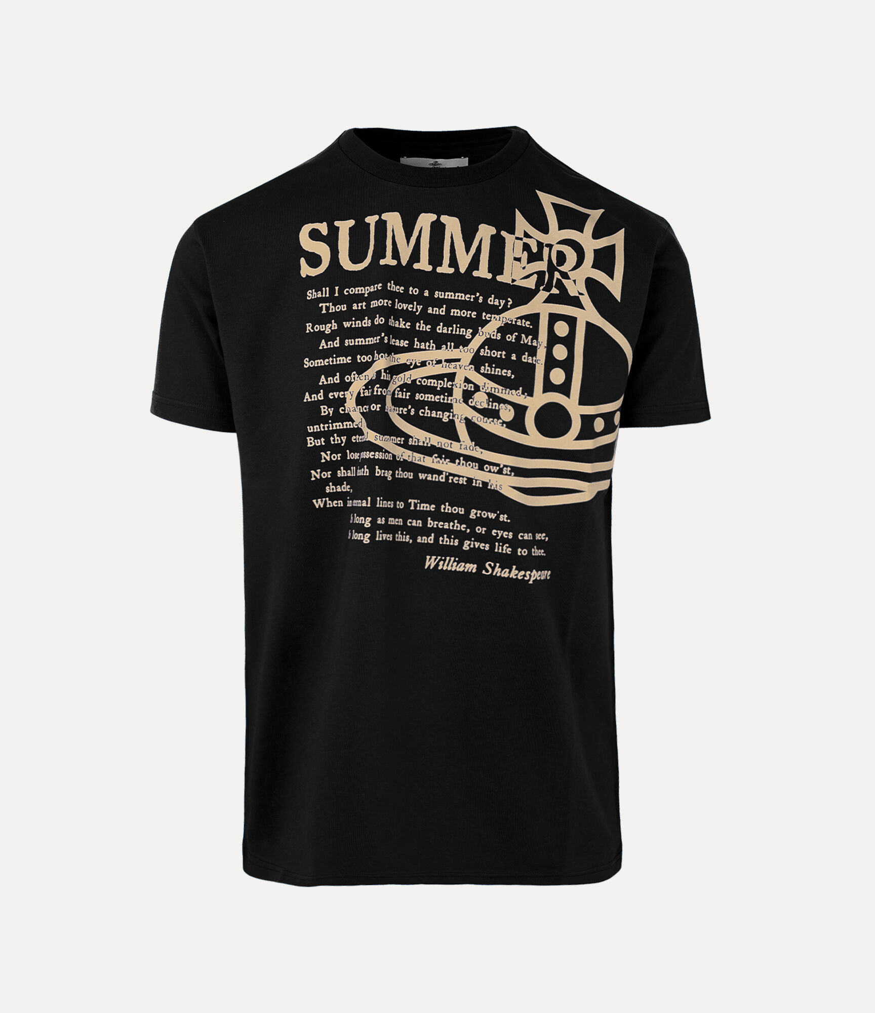 Summer Classic T-shirt in BLACK | Vivienne Westwood®