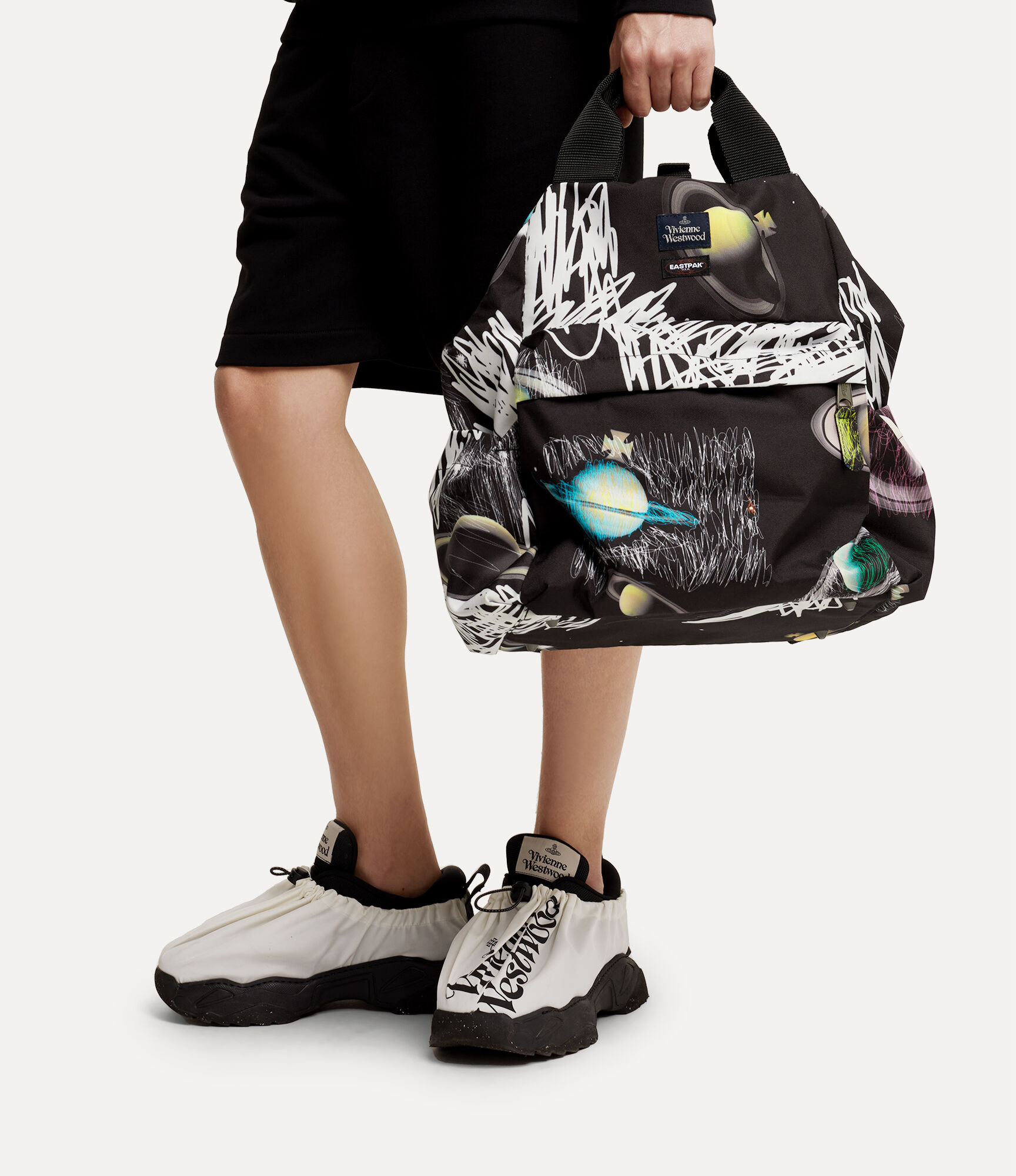 Eastpak VW Jessica Backpack in PLANET-S-PRINT | Vivienne Westwood®