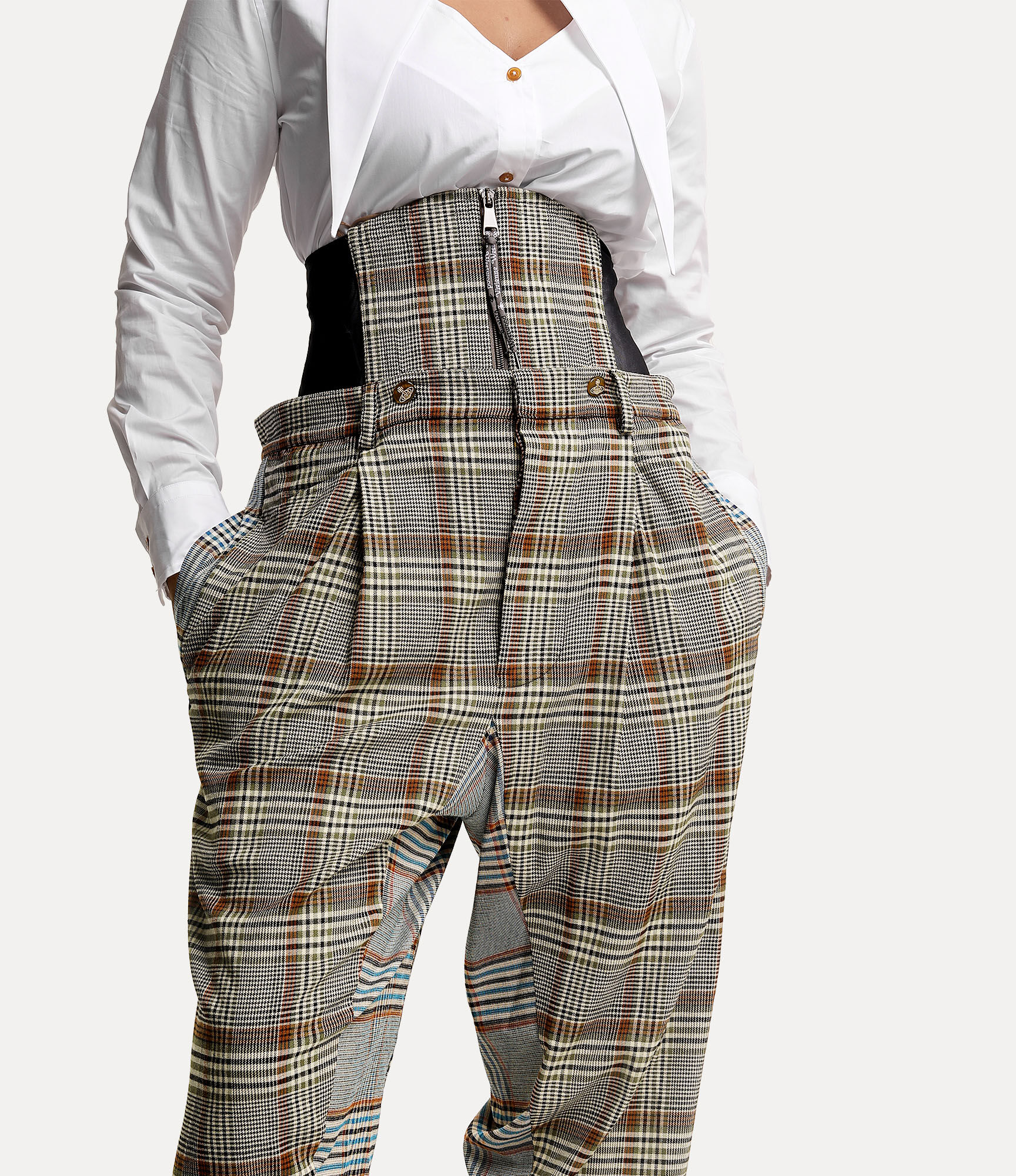 Vintage Vivienne Westwood Anglomania Black Utility Trousers Pants sz. 50  ITALY | eBay