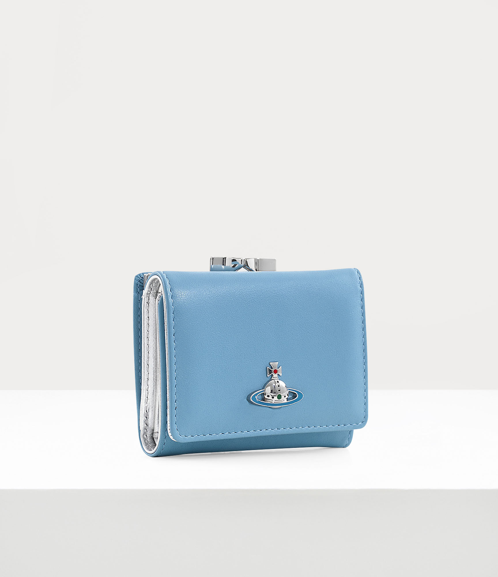 Small Frame Wallet（蓝色） | Vivienne Westwood®
