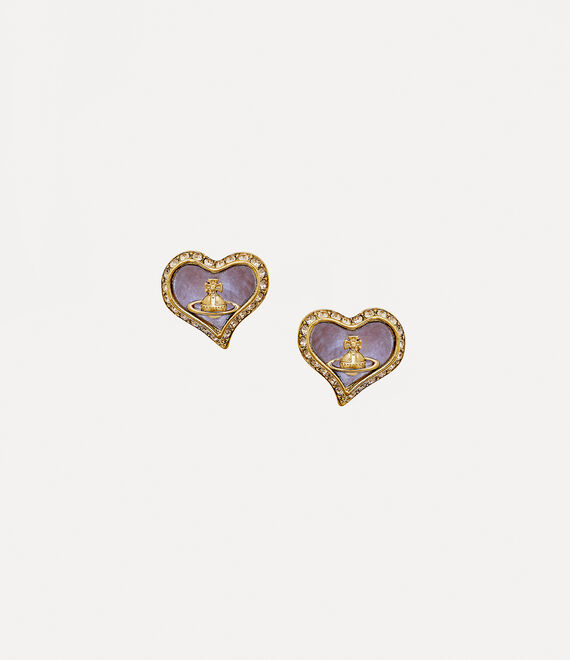Vivienne Westwood Logo Engraved Heart-Shaped Keyring - ShopStyle