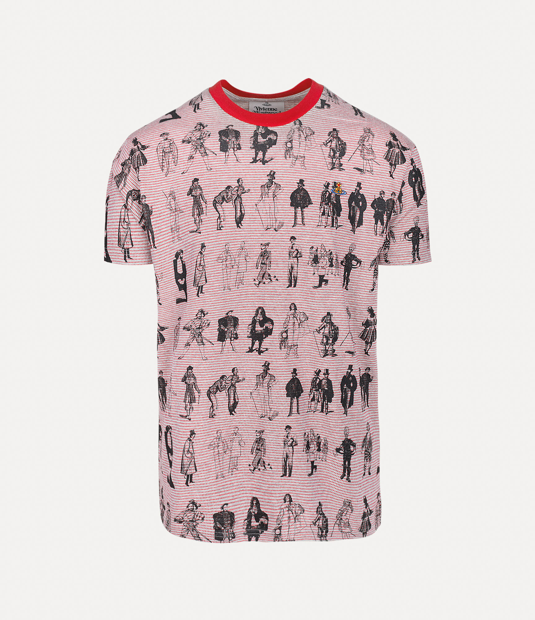 Evolution of Man Classic Tee（灰色/红色） | Vivienne Westwood®