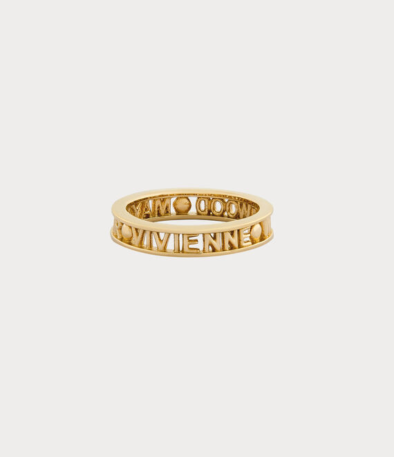Vivienne Westwood Westminster Ring In Gold