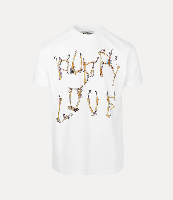 Vivienne Westwood Bones 'n Chain Classic Tshirt Cotton White L Unisex
