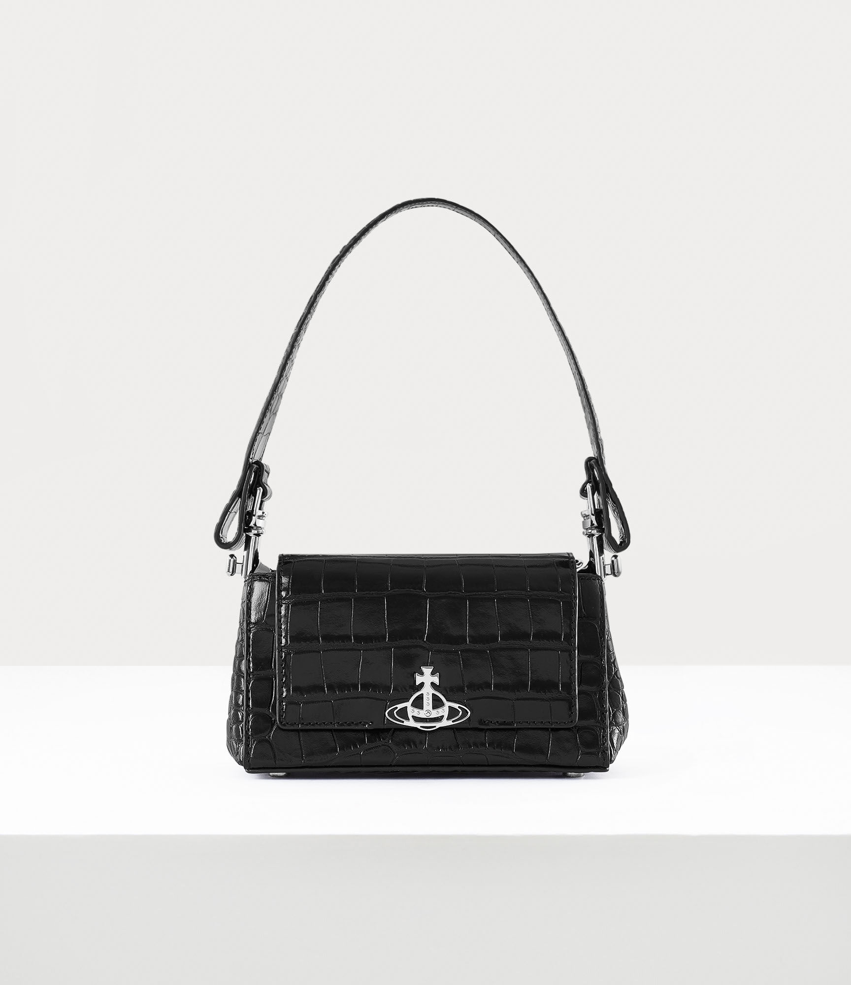 Hazel Small Handbag（黑色） | Vivienne Westwood®