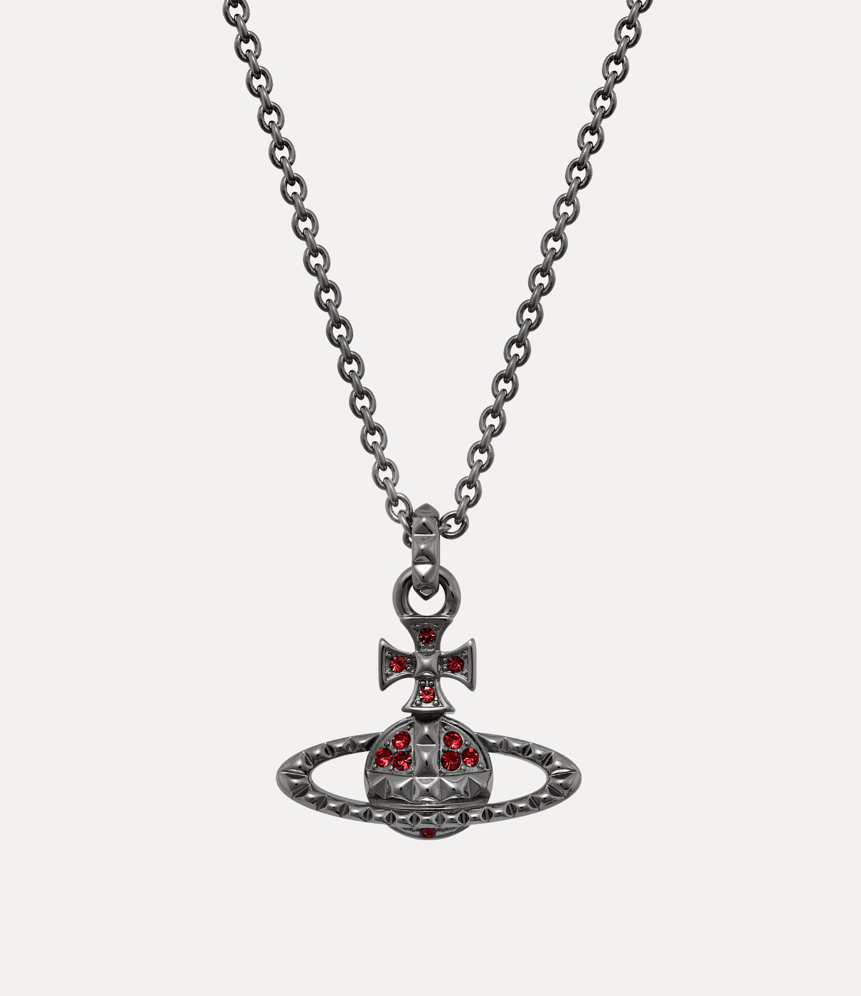 Vivienne Westwood Mayfair Bas Relief Silver Tone Necklace in Metallic | Lyst