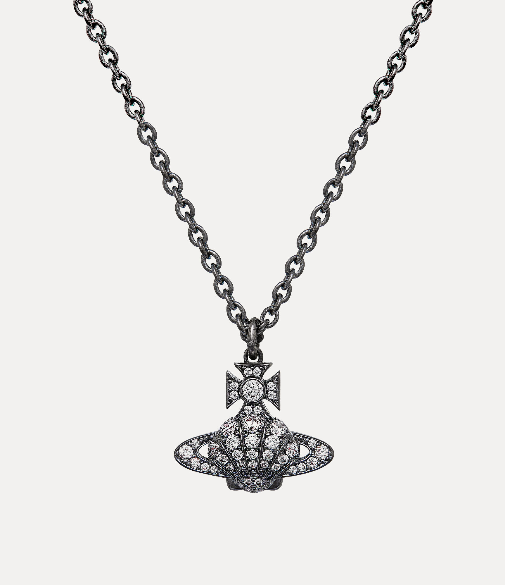 Vivienne Westwood Man Mini Bas Relief Necklace in Metallic for Men | Lyst  Canada