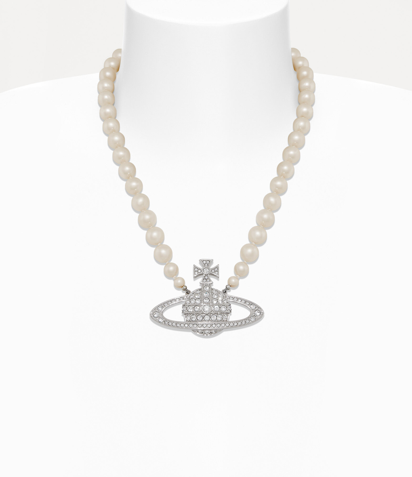 Vivienne Westwood JUDY PENDANT UNISEX - Necklace - silver-coloured -  Zalando.co.uk