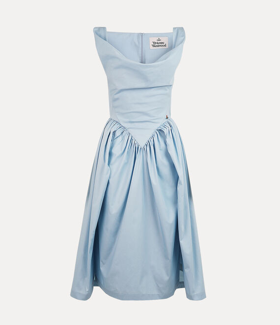 Shop Vivienne Westwood Sunday Dress In Blue