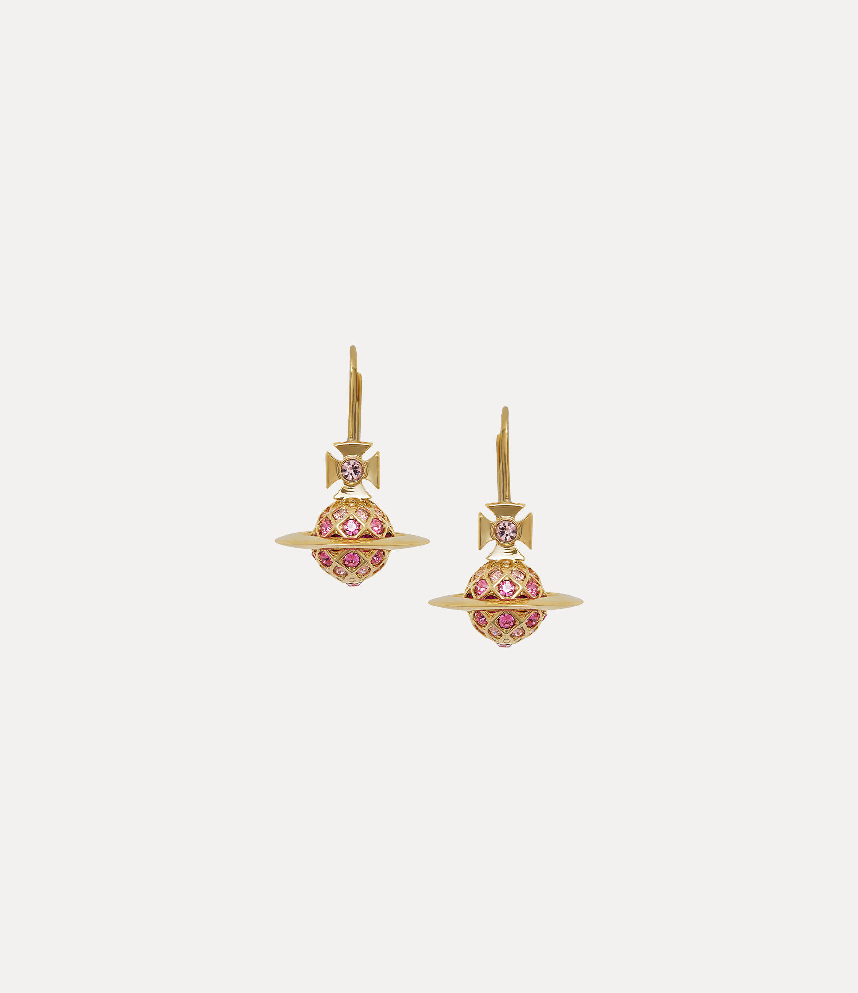 Vivienne Westwood Pink Kika Earrings | Jules B