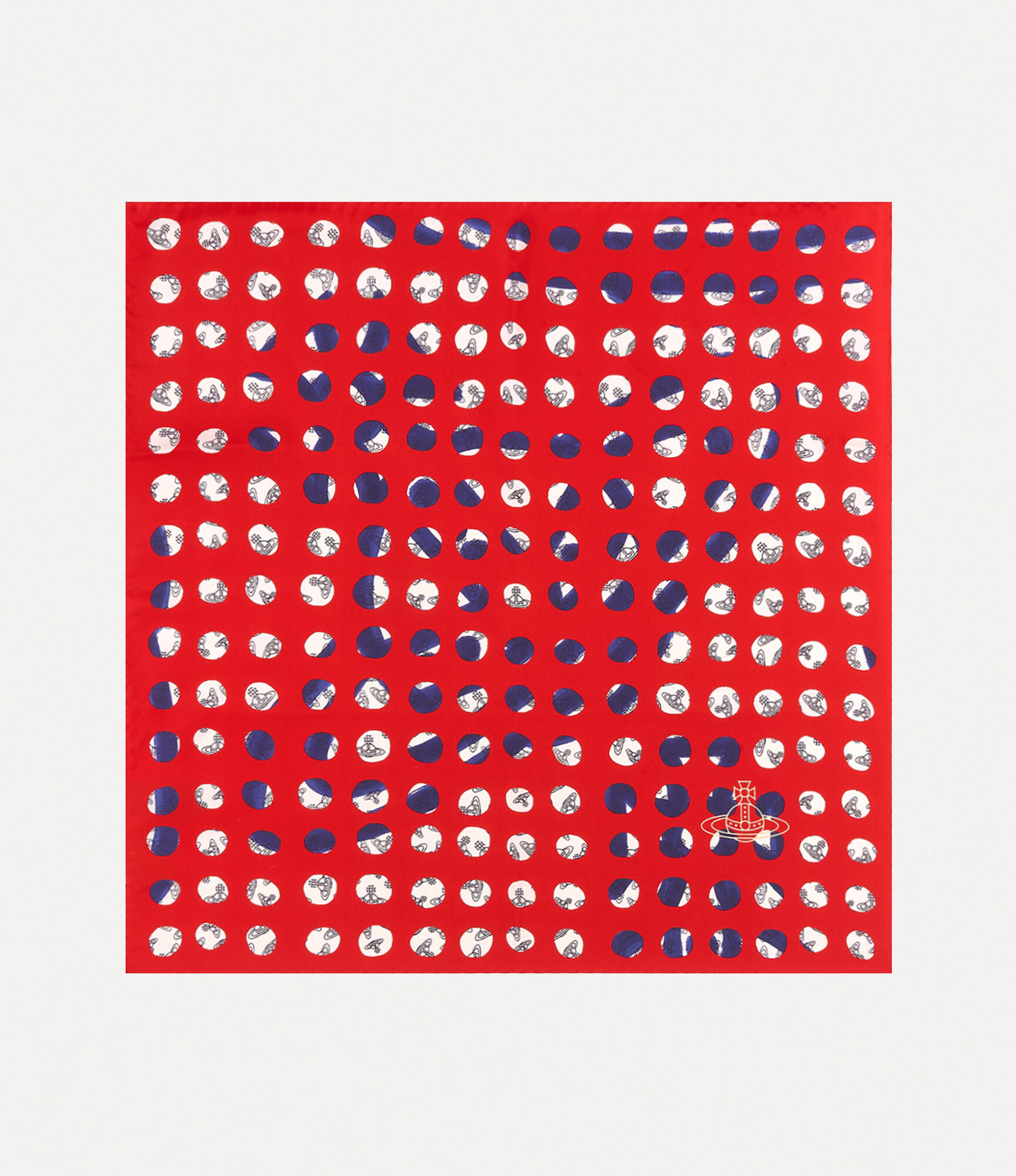 Dots Pocket Square in RED | Vivienne Westwood®