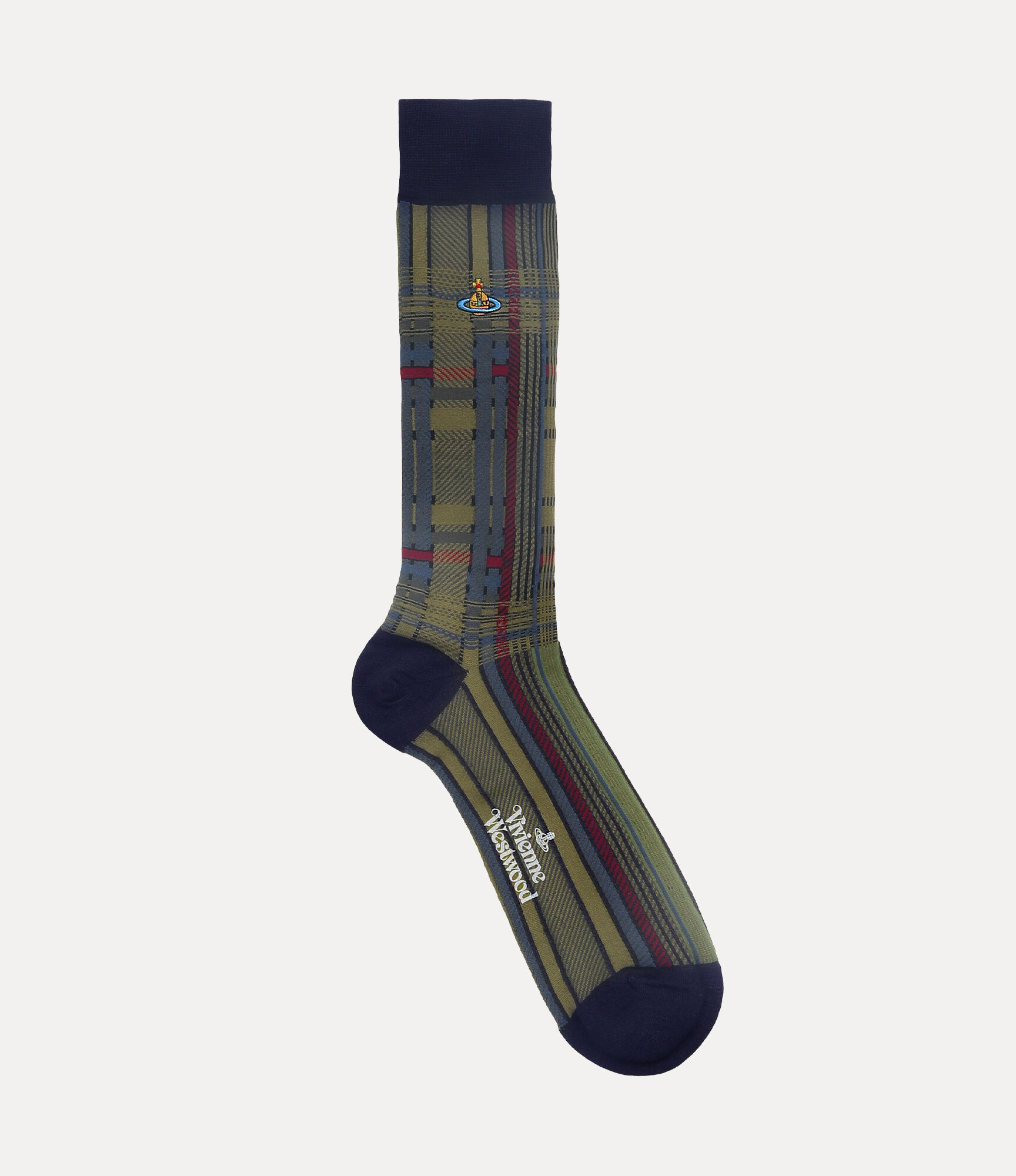 Oversize madras socks