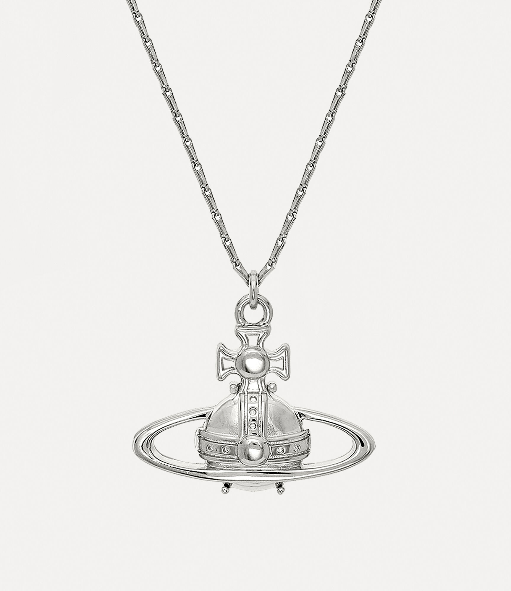 Suzie Pendant Necklace in PLATINUM | Vivienne Westwood®