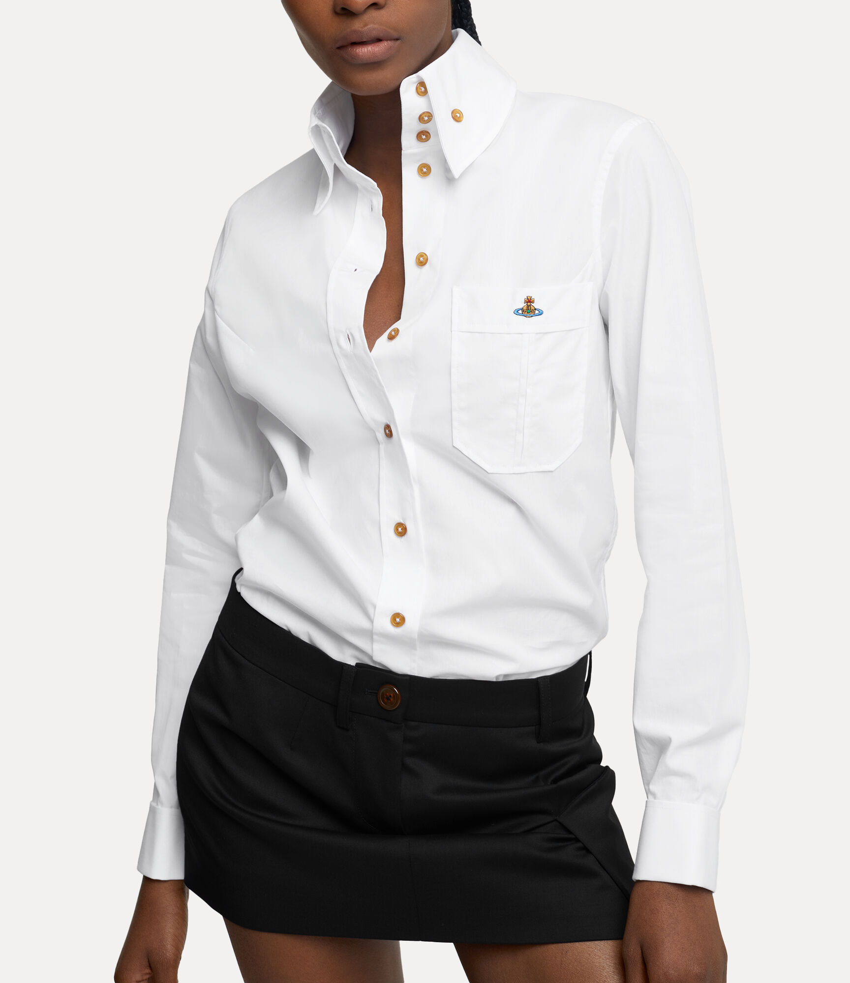 Classic Krall Shirt in WHITE- | Vivienne Westwood®