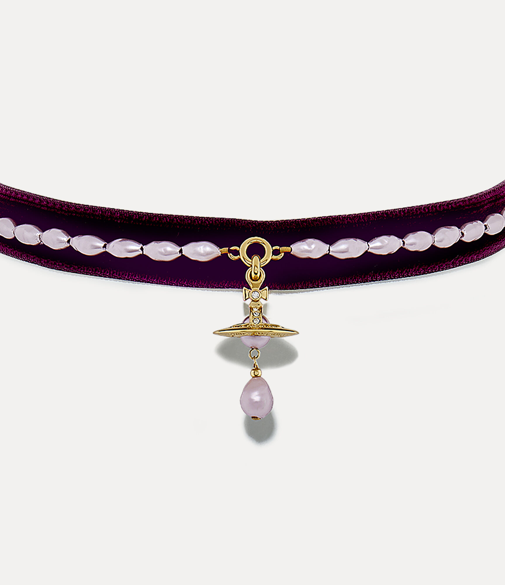 Vivienne Westwood Small Orb Necklace Pendant Purple Silver Color | eBay
