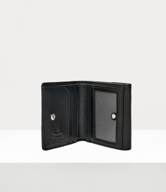 Nappa Small Wallet in BLACK | Vivienne Westwood®