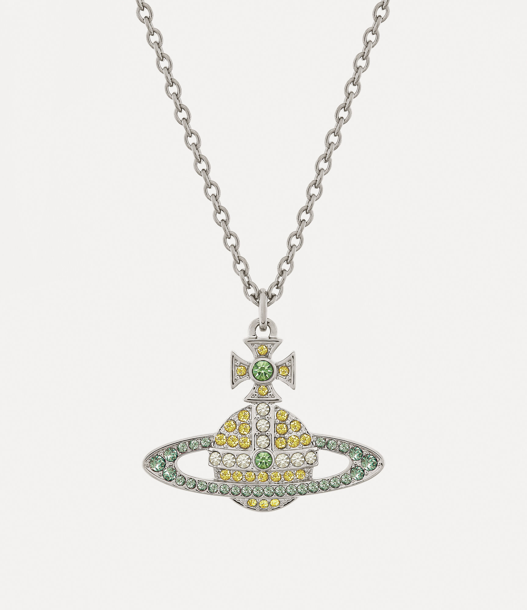 Vivienne Westwood Ismene Pink/ Silver Necklace - ShopStyle