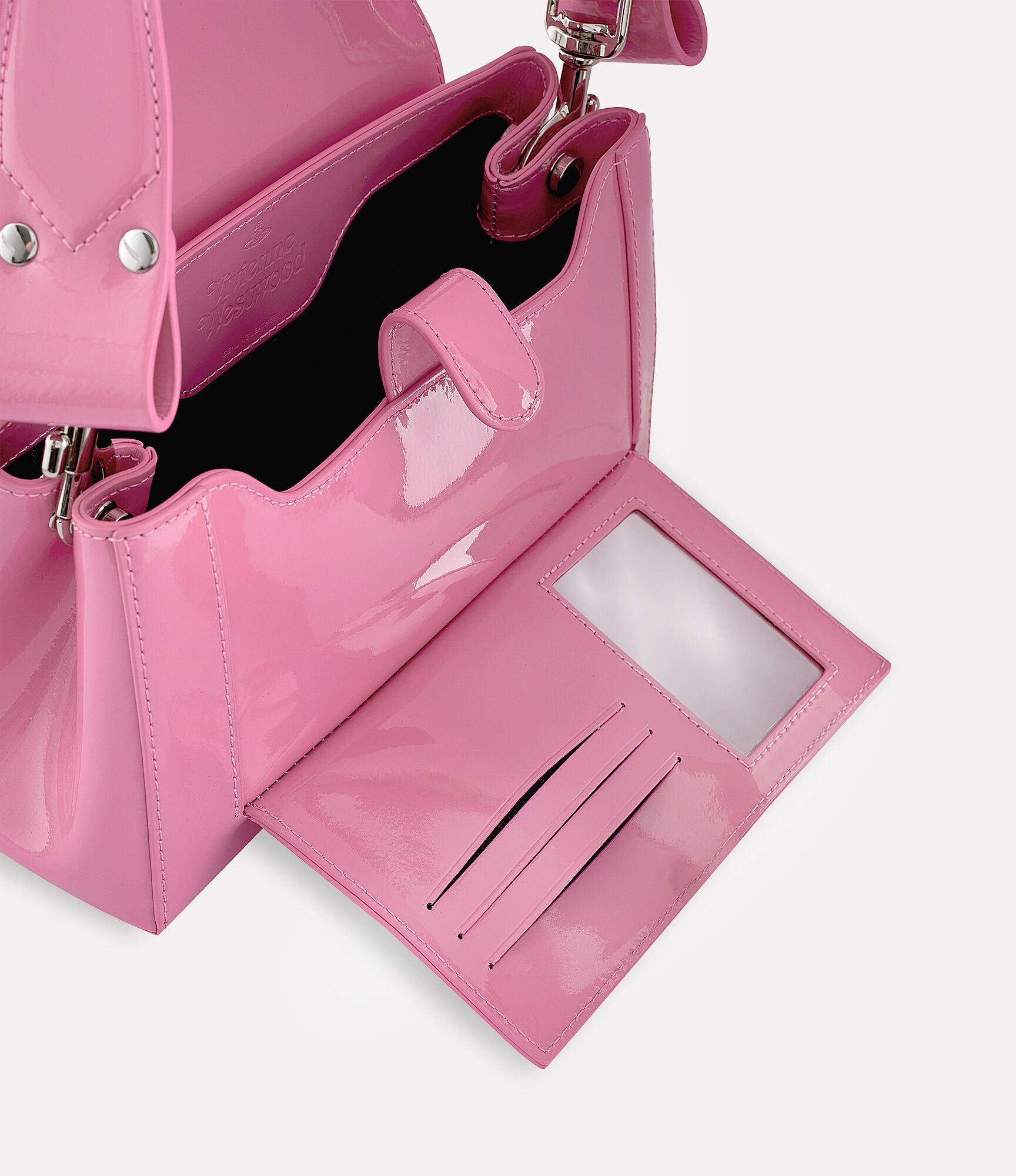 Hazel Medium Handbag in PINK | Vivienne Westwood®