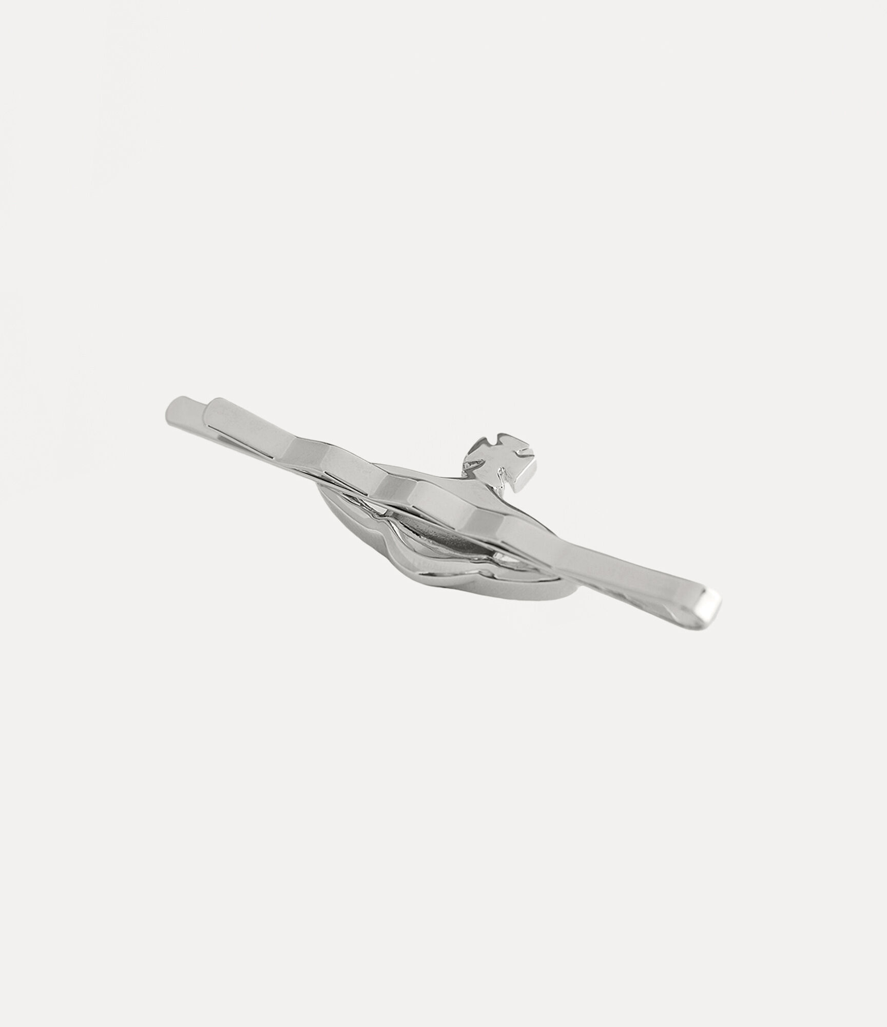 Mini Bas Relief Tie Clip（铂金色/水晶） | Vivienne Westwood®