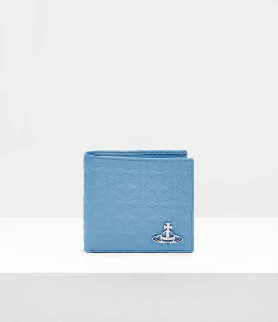 Shop Vivienne Westwood Man Wallet With Coin Pocket In Blue