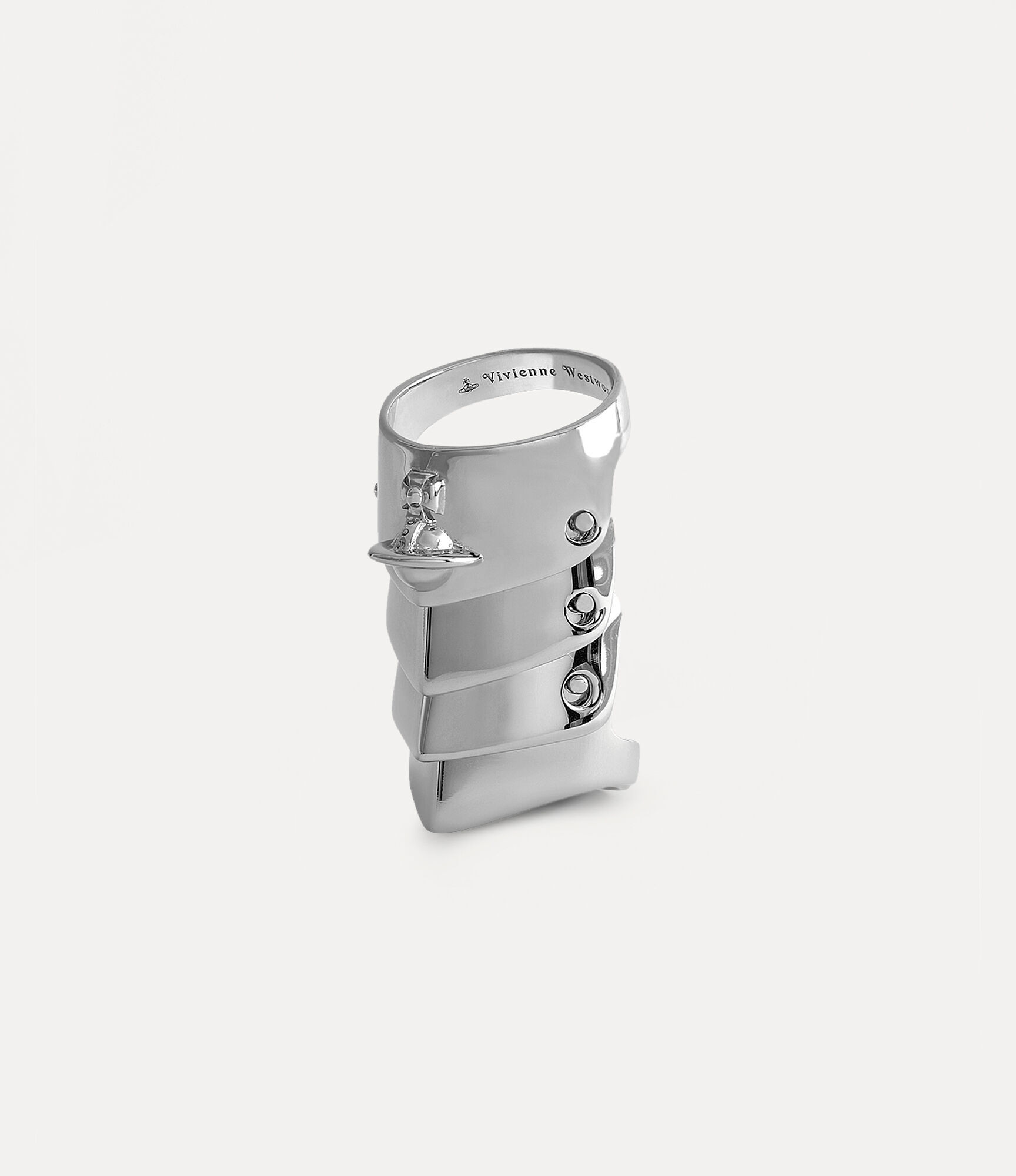 Armour Ring in PLATINUM | Vivienne Westwood®