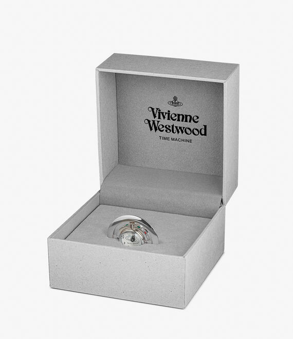 Orb Watch Pendant Necklace in SILVER | Vivienne Westwood®