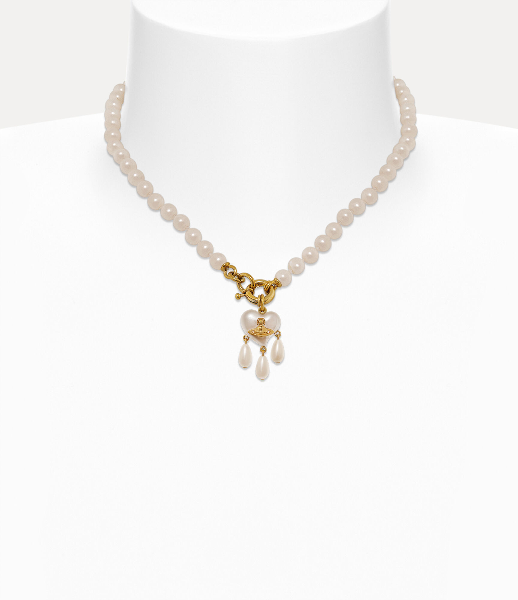 Vivienne Westwood Faux-Pearl Lucrece Pendant Necklace | Harrods US