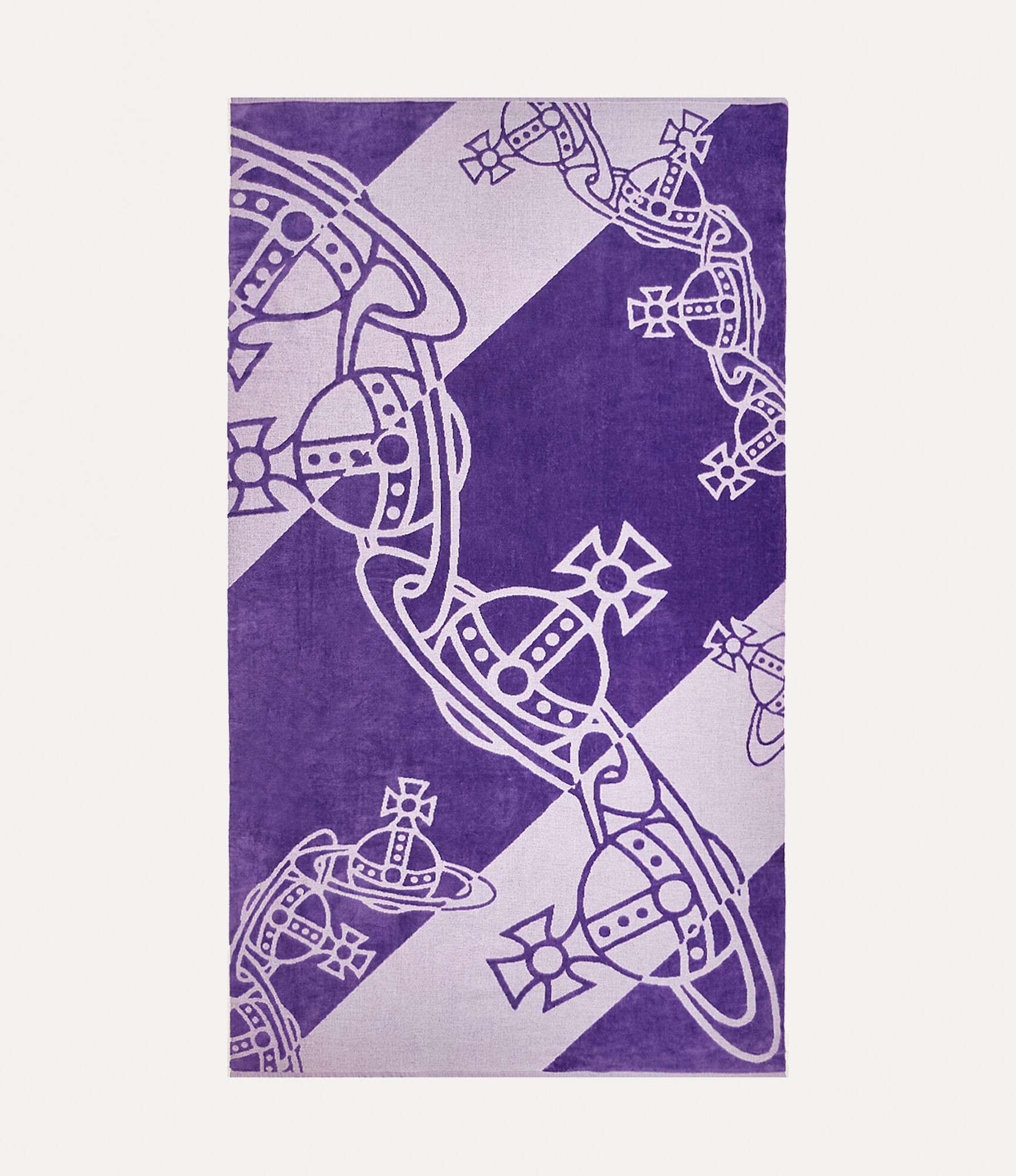 Chain Orb Beach Towel In Lilac Vivienne Westwood® 