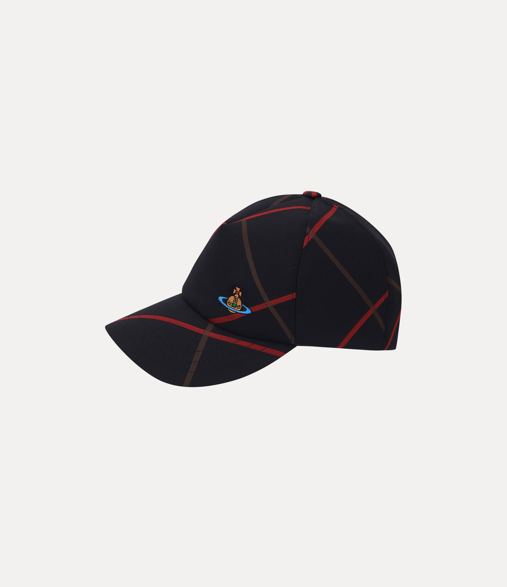 Baseball cap suiting check