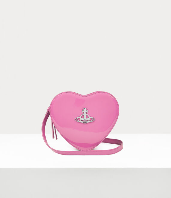 Vivienne Westwood Pink Louise Heart Bag - G406 Pink