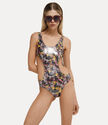 Crazy Orb One Piece Swimsuit  large image number 3