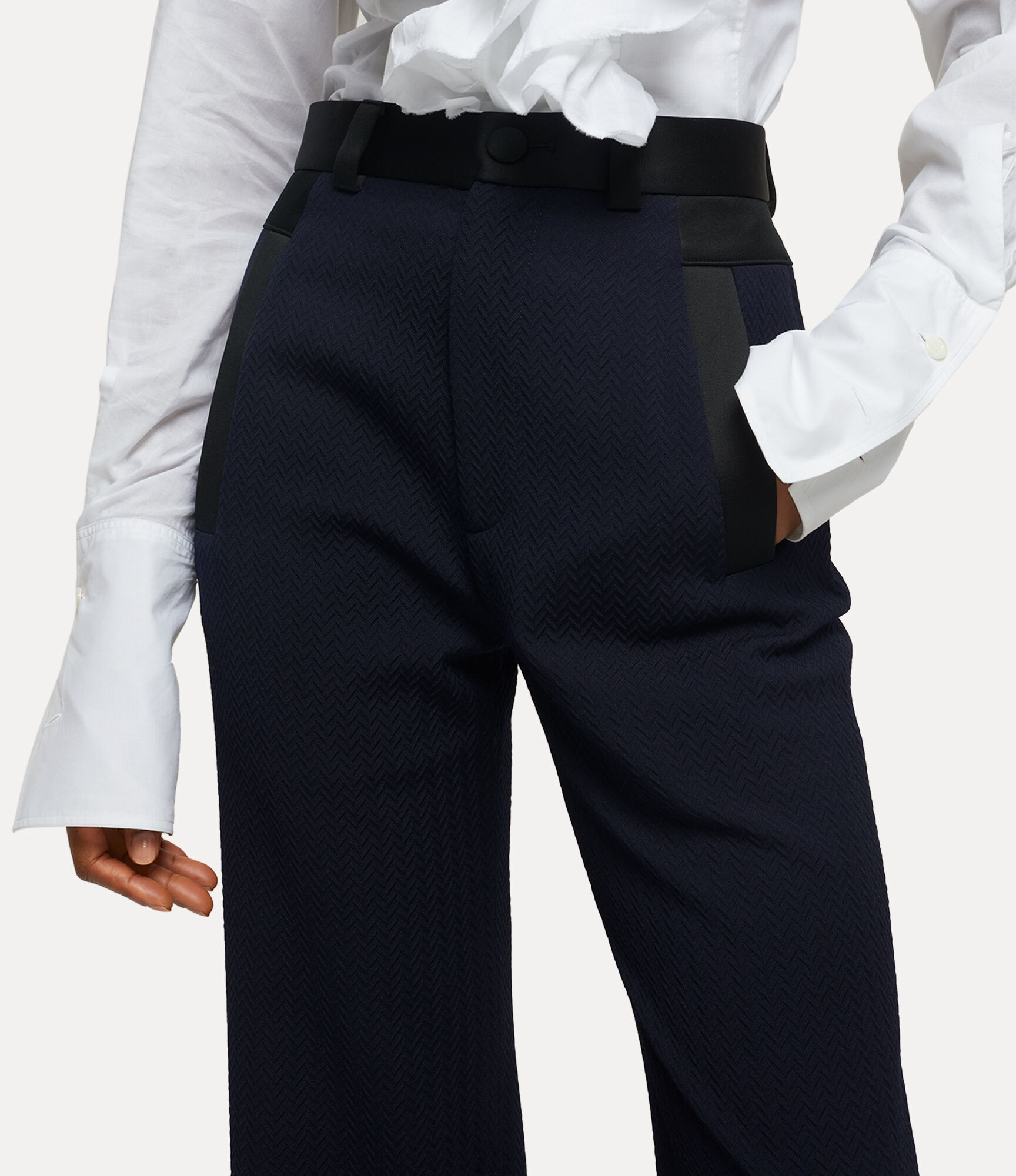 Vivienne Westwood mid-rise Tapered Trousers - Farfetch