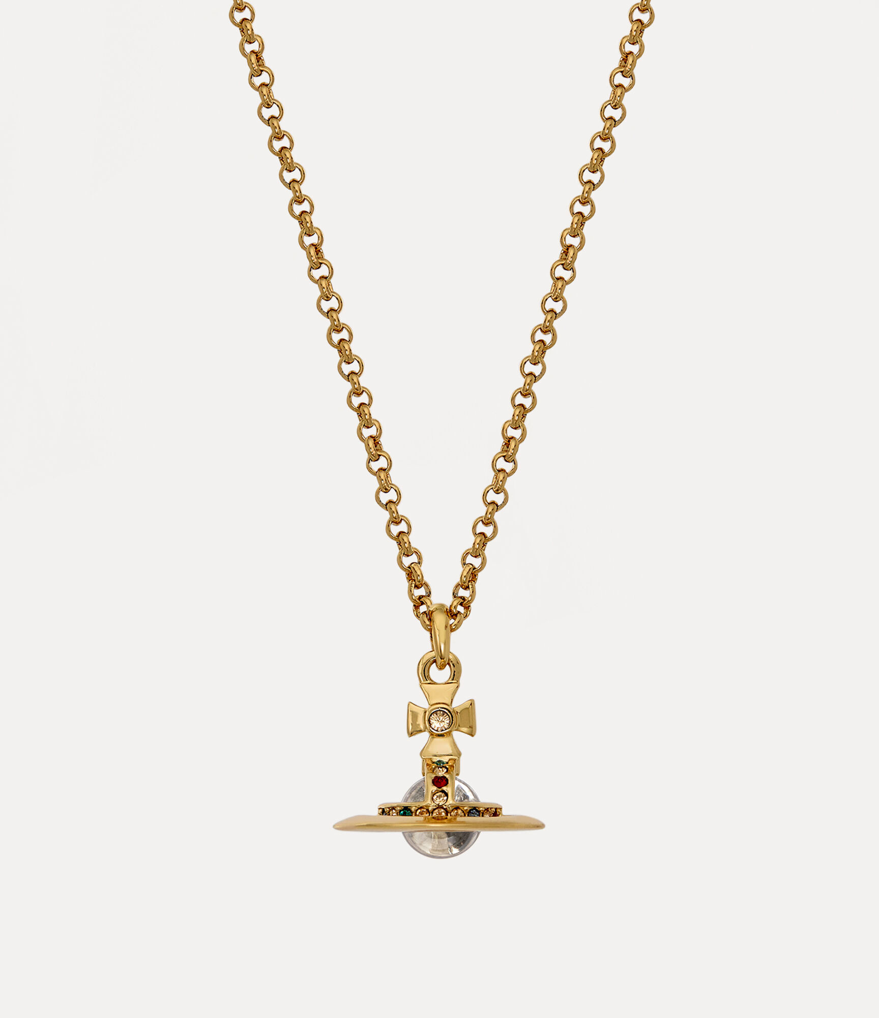 New Petite Orb Pendant Necklace in GOLD | Vivienne Westwood®