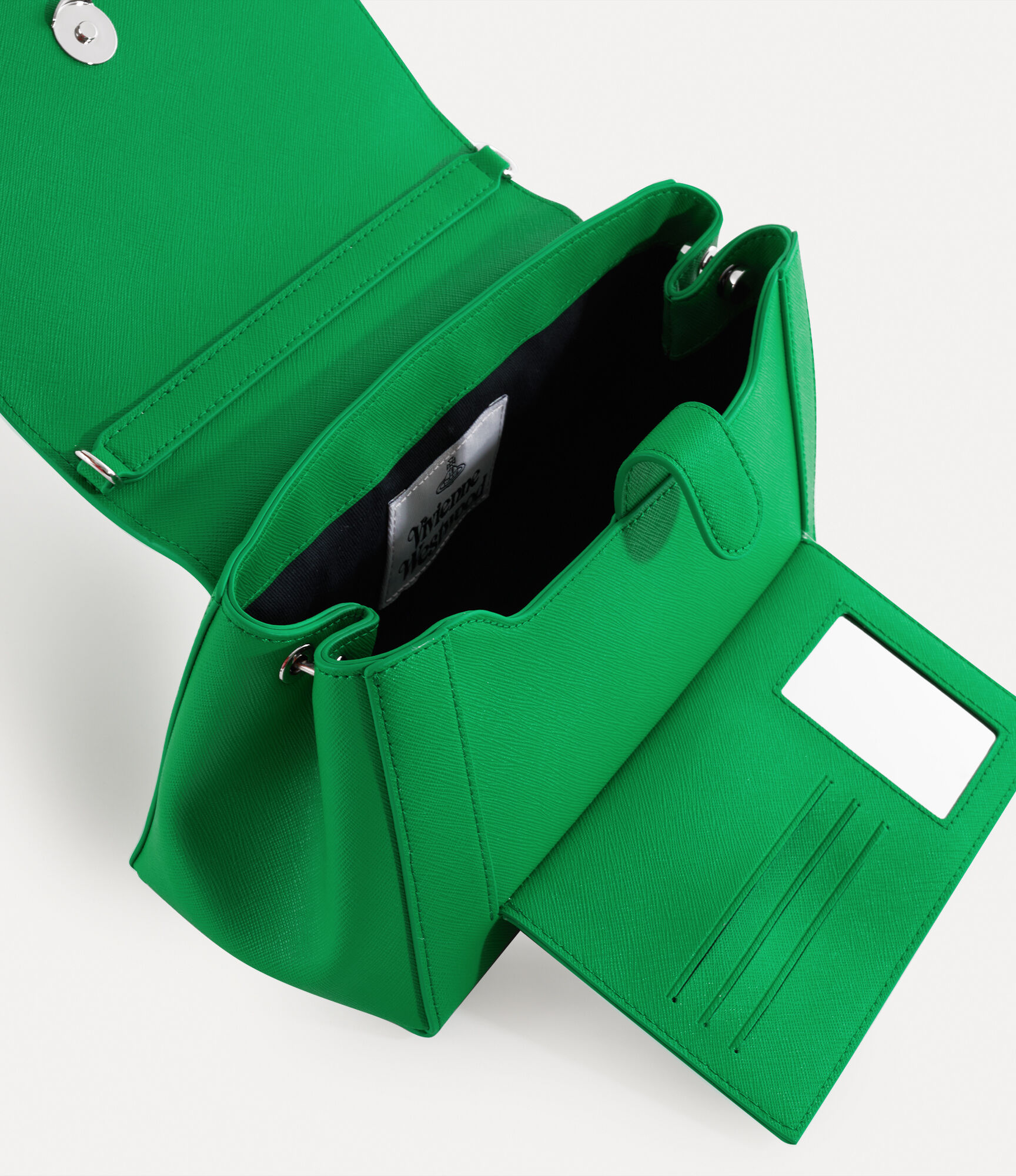 Vivienne Westwood Green Hazel Medium Bag