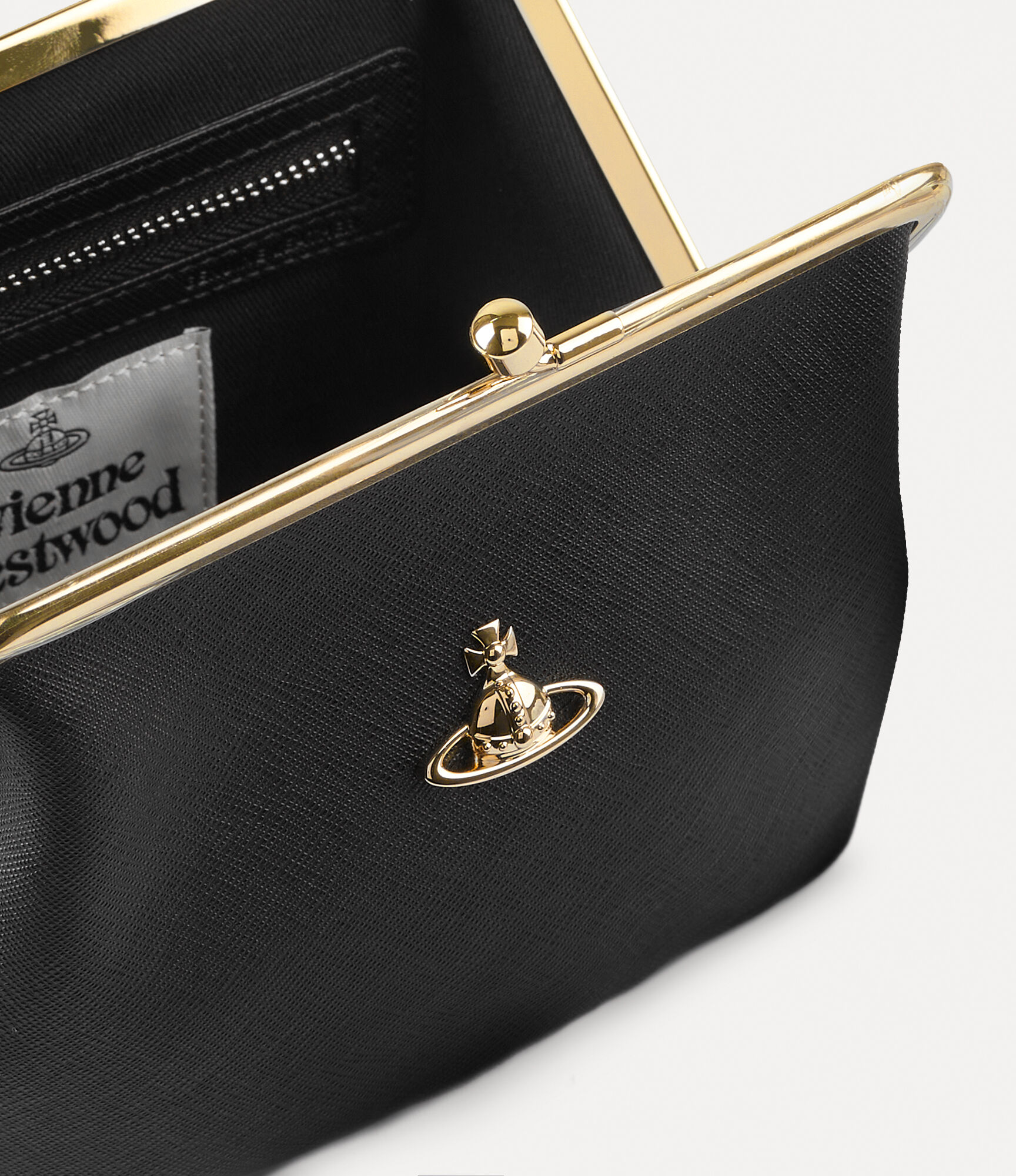 Granny Frame Purse in BLACK | Vivienne Westwood®