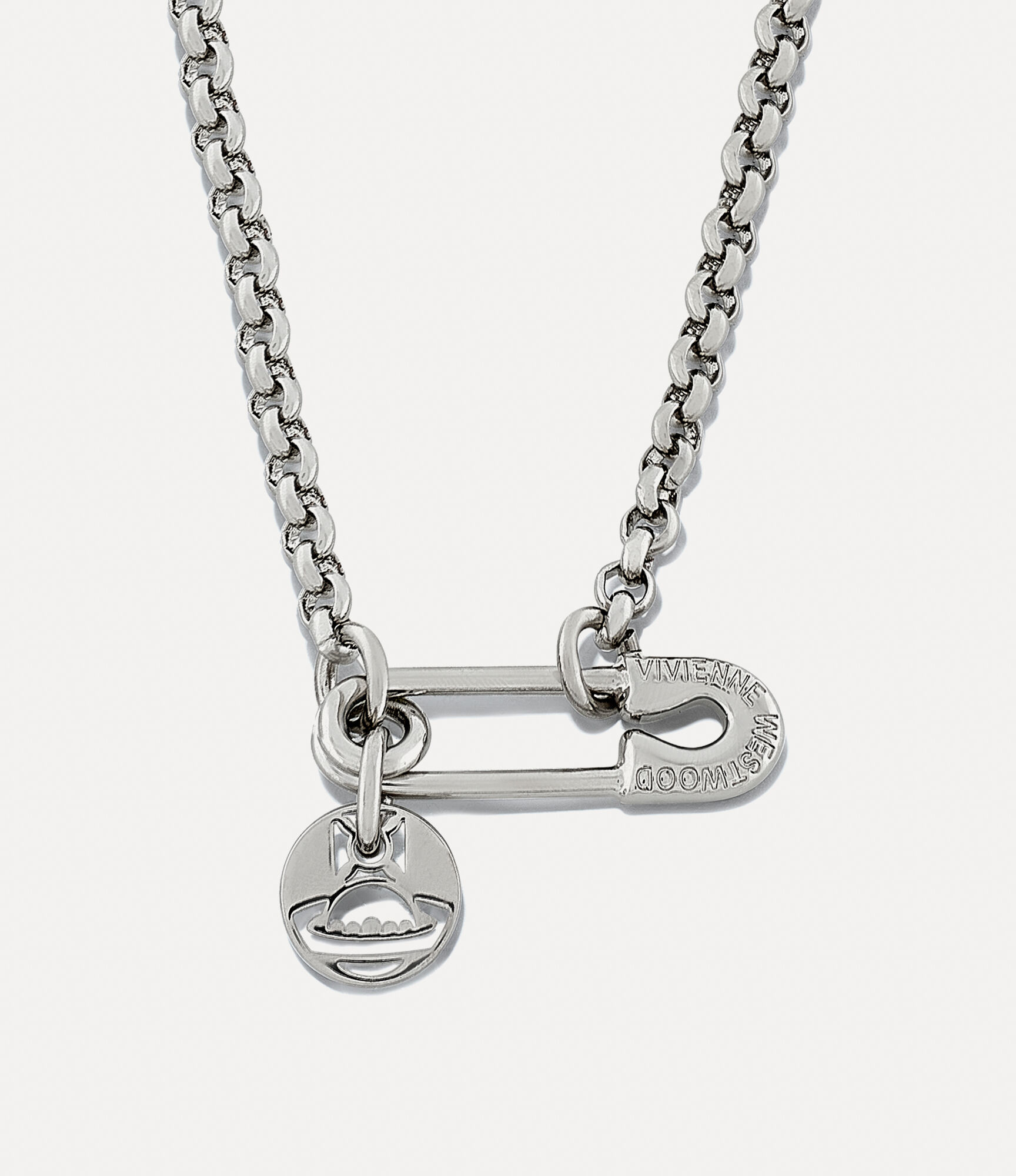Vivienne Westwood Bolt Orb Necklace in Metallic for Men | Lyst