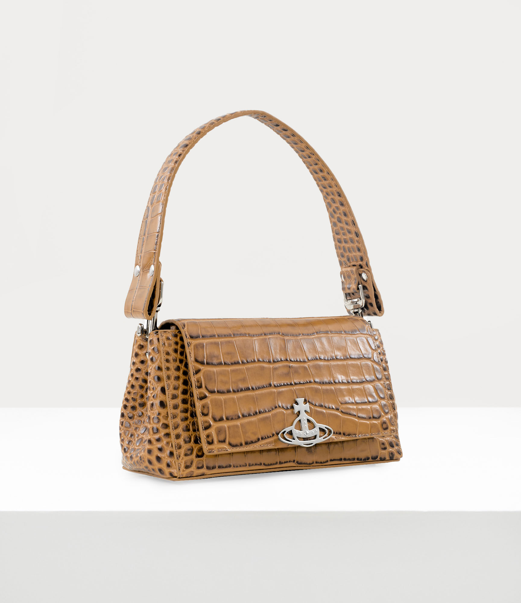 Hazel Medium Handbag in TAN | Vivienne Westwood®