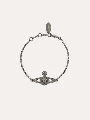 Mini bas relief chain bracelet