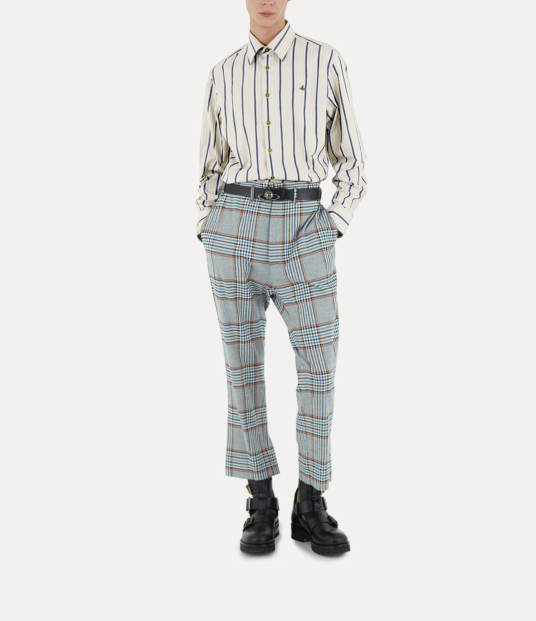 Gray Cruise Trousers by Vivienne Westwood on Sale