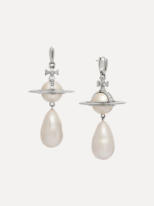 Giant Pearl Drop Earrings