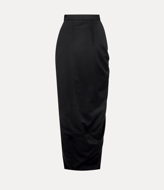 Long Side Panther Skirt in BLACK | Vivienne Westwood®