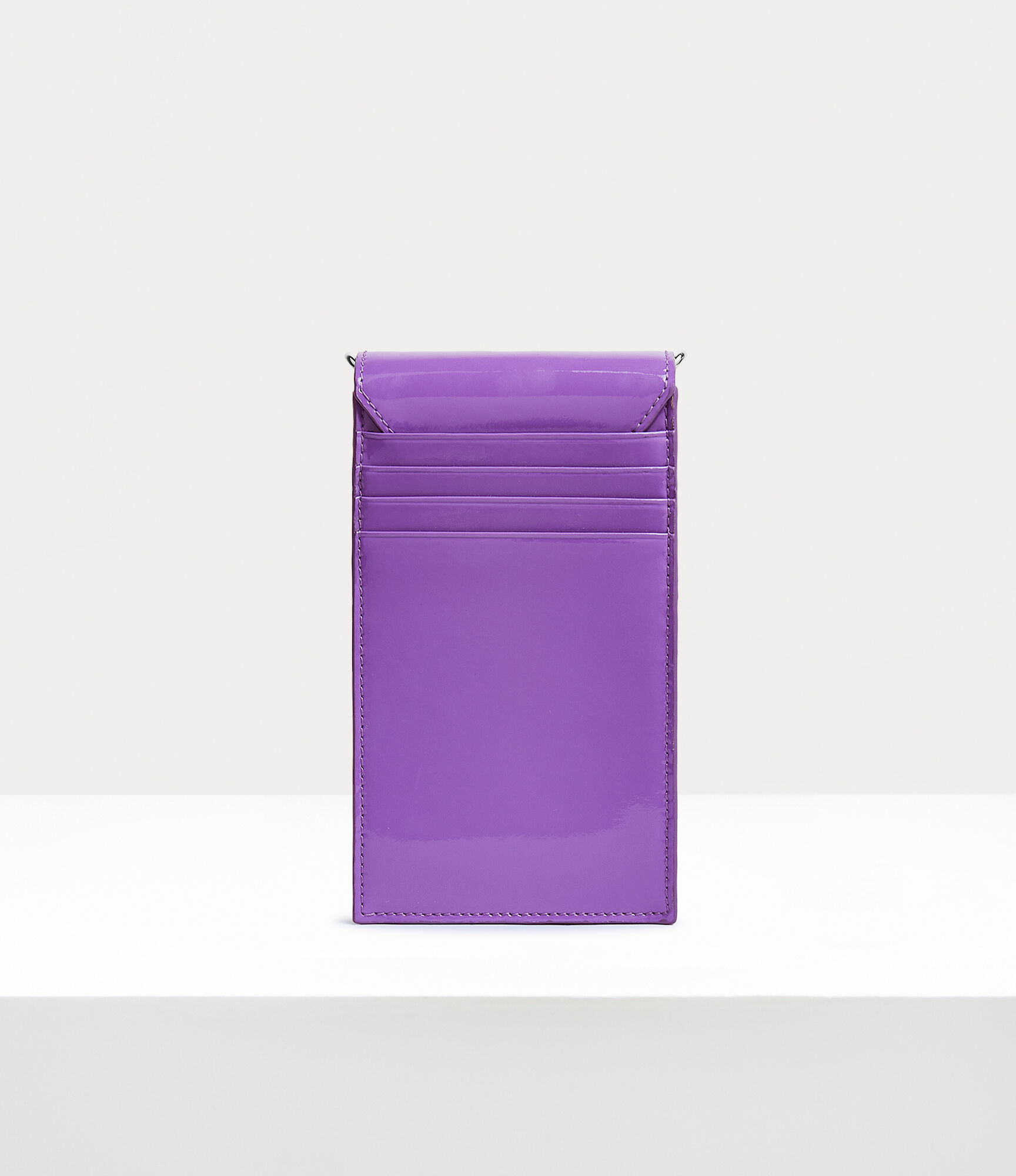 Shiny Patent Phone Bag in PURPLE | Vivienne Westwood®