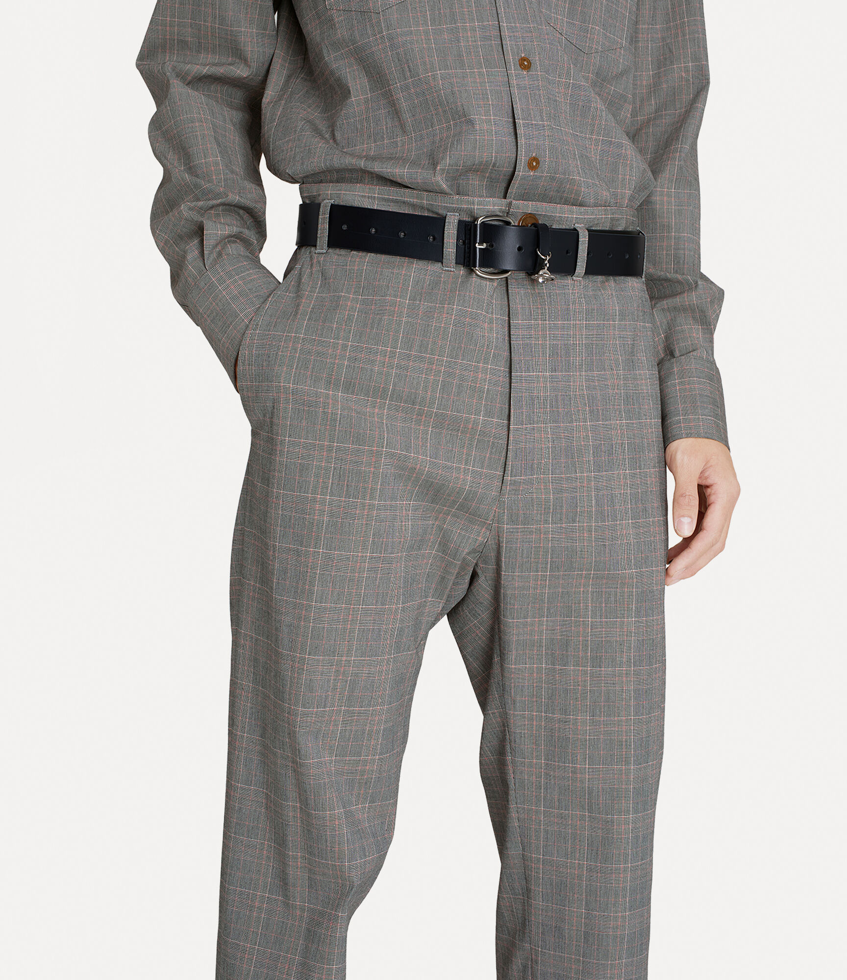 Vivienne Westwood: Gray Cruise Trousers | SSENSE