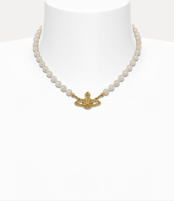 Mini Bas Relief Pearl Chain Bracelet in Gold-Light-Colorado-Topaz-Pearl