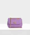 Saffiano plain small purse chain large image numéro 1