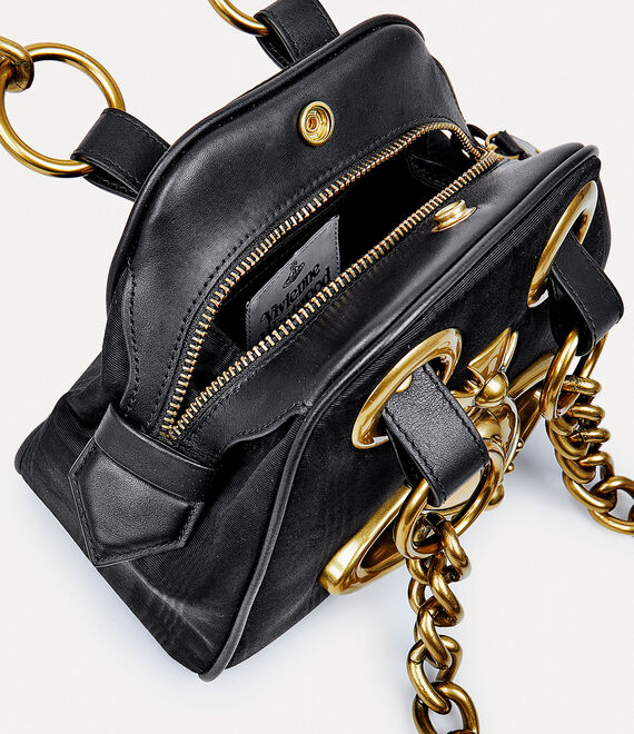 Archive Orb Chain Handbag in BLACK | Vivienne Westwood®